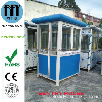 Low cost color steel the prefab house for sentry box